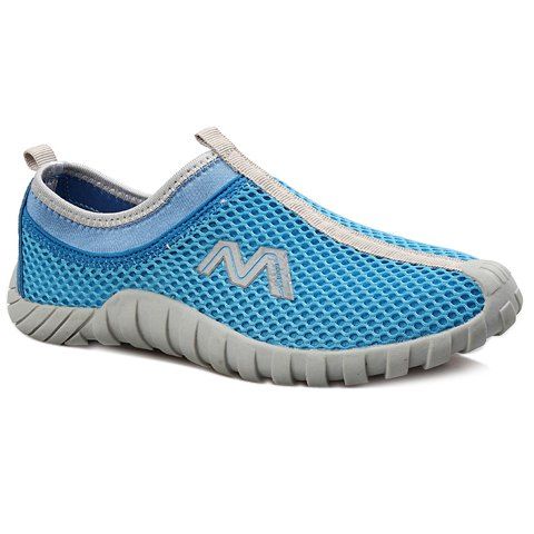 Casual Mesh and Slip-On Design Sneakers For Women - Azur 40