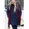 Casual Drawstring Design Hooded Thicken Long Sleeve Coat For Women - CADETBLUE L
