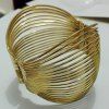 Delicate multicouches évider Bracelet pour les femmes - d'or 