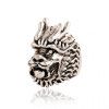 Chic Dragon Head Ring Shape For Men - Argent ONE-SIZE