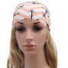 Chic Anchor and Wavy Stripe Pattern Women's Sport Headband - Blanc 