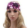 Chic Big Flower Pattern Women's Sport Headband - Rose 