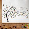 Motif Chic Tree Wall Sticker Pour Livingroom Décoration Chambre - multicolore 
