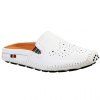 Casual Hollow Out and Stitching Design Men's Loafers - Blanc 40