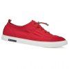 Fashionable Color Matching and Lace-Up Design Men's Casual Shoes - Rouge 41