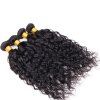 Fluffy Bouclés Noir 6A Virgin cheveux 1 Pcs / Lot Brésilien Trame Cheveux pour les femmes - Noir 14INCH