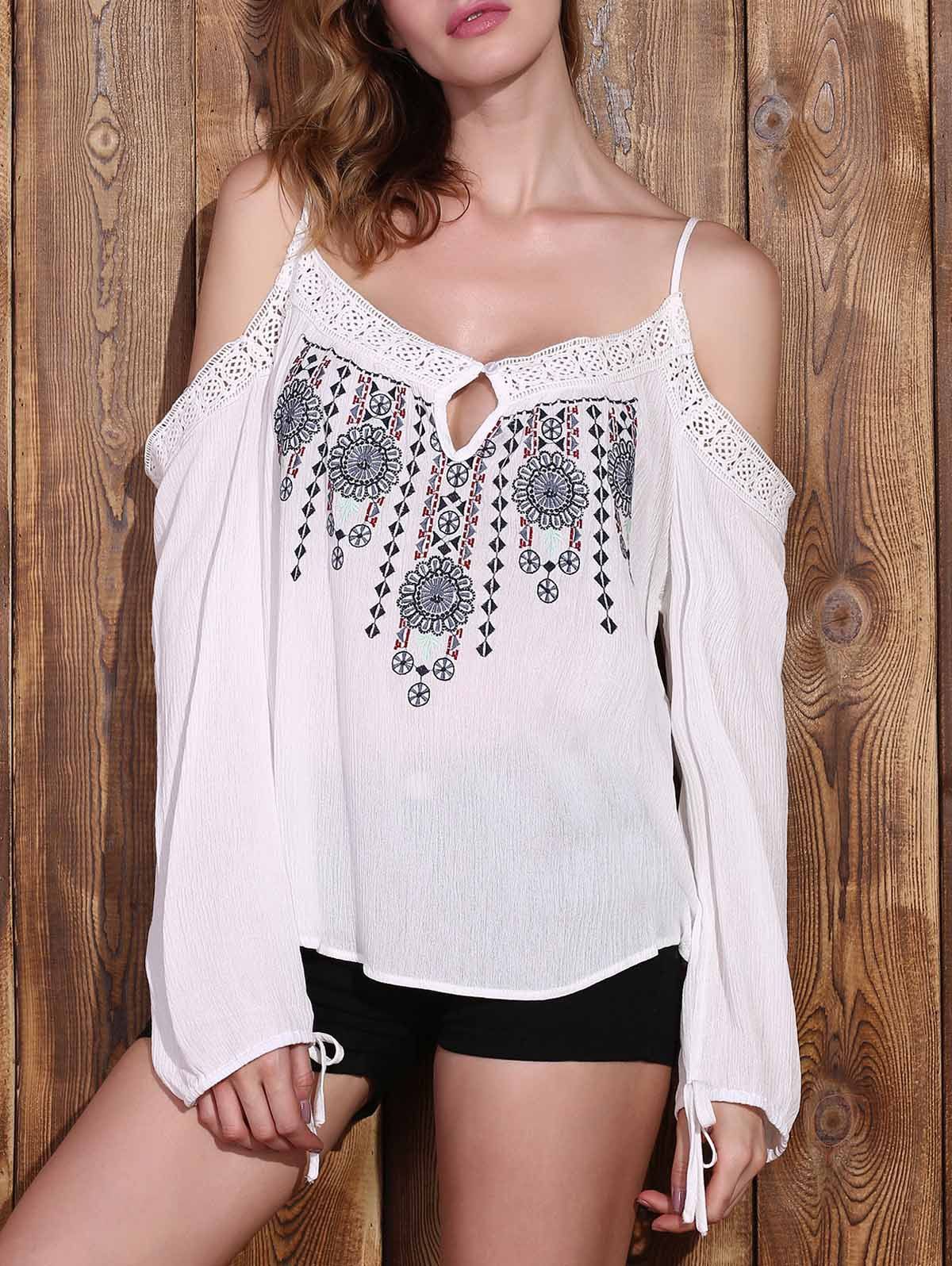 spaghetti strap over long sleeve