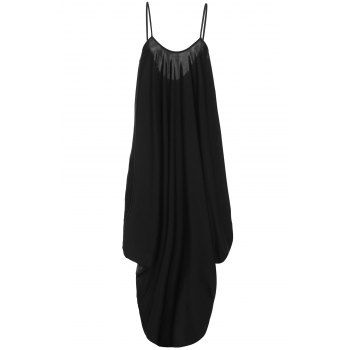 [17% OFF] 2023 Sexy Strappy Black Loose-Fitting Jumpsuit For Women In ...