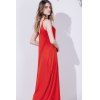 Stylish Spaghetti Strap Solid Color Pocket Design Women's Dress - ORANGE RED S