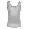Débardeur dos nu encolure dégagée des femmes élégantes - Gris S