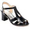 La mode T-Strap et sandales strass design Femmes  's - Noir 39