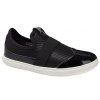 Stylish Splicing and Black Colour Design Men's Casual Shoes - Noir 40
