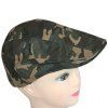 Motif de camouflage élégant Hommes Casual Cabbie Hat  's - Vert Armée 