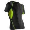Stylish Men's Round Collar Color Block Slimming Quick-Dry Short Sleeve T-Shirt - Vert 2XL