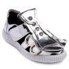 Simple  and Metal Design Women's Sandals - Argent 37