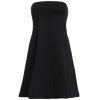 A-ligne bretelles Club robe de Séduisante femmes - Noir S