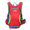 12L de haute qualité imperméable à l'eau en plein air Voyage Sport Sac à dos d'escalade fixe de vitesse à vélo Sac - Rouge 