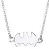 Chic Bat Superman Necklace For Men - Argent 