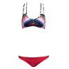 Colormix Ensemble bikini pour les femmes - Rouge S