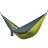 Haute qualité Portable jardin camping en plein air Parachute Tissu Couleur Matching Hammock - Gris 