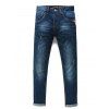 Jeans Men 's  Mode Jambes droites recadrées - Bleu 29
