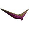 Haute qualité Portable camping en plein air jardin Parachute Tissu Couleur Matching Hammock - Pourpre 