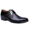 Chaussures formelles Trendy Rivet et Lace-Up Design Men  's - Noir 43