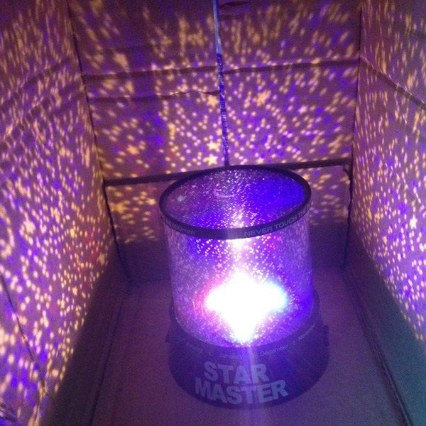 

Novelty Amazing Colorful Starry Star Master Gift Led Night Light Projector Lamp, Colormix