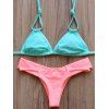 Halter Bonbons couleur Bikini s 'Sweet femmes - Vert Menthe S