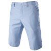 Men 's  Casual jambes droites Zip Fly Solide Couleur Shorts - Pers M