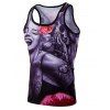 3D col rond Marilyn Monroe Printed Tank Top For Men - multicolore M