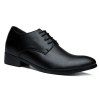 Fashionable Lace-Up and Black Color Design Men's Formal Shoes - Noir 42