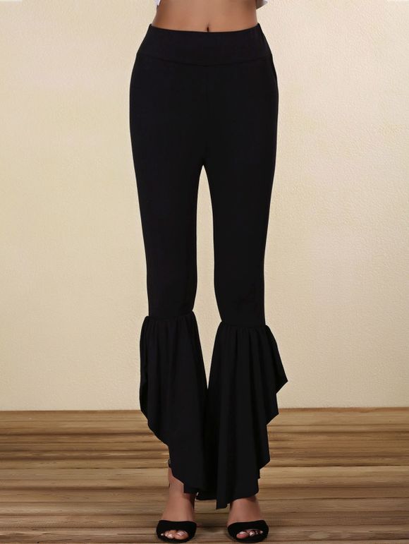 Trendy Braided Mermaid Pants For Women - Noir XL