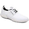 Trendy Solid Color and Elastic Band Design Men's Casual Shoes - Blanc 44