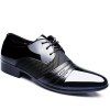 Chaussures formelles Splicing élégant et pointu design Men  's - Noir 43