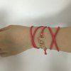 Chic Stylish Layered Letter Bracelet For Women - Motif et couleur alé 
