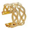 Élégant Multilayer tricotée Braid alliage Bracelet pour les femmes - d'or 