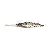 Chic Feather Hairpin For Women - Argent 