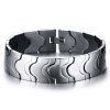Chic Alloy Chains Jewelry Bracelet For Men - Argent 
