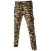 Pantalon Camouflage Casual Lace Up Men  's - Vert Armée 2XL