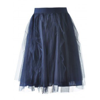 [17% OFF] 2021 Stylish Women's Voile Solid Color Simple Bud Skirt In ...