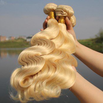 1 Pcs 7A Virgin Hair Wavy Brazil Human Hair Weave For Women