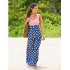 Trendy Scoop Neck manches Imprimer vestimentaire pour les femmes - multicolore XL