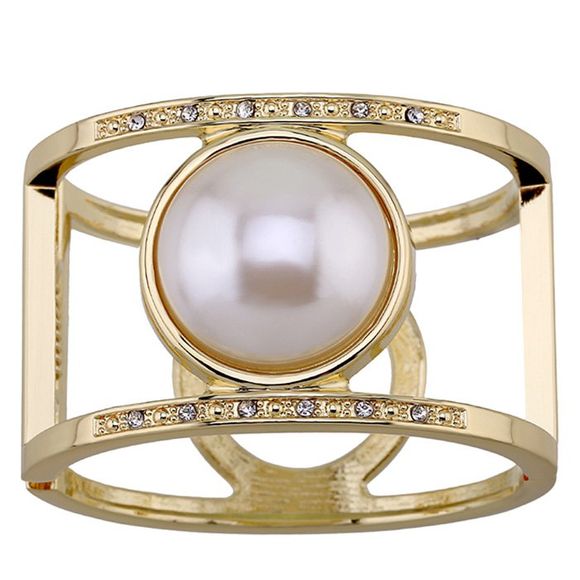 Perle Chic Artificial Bracelet pour les femmes - d'or 