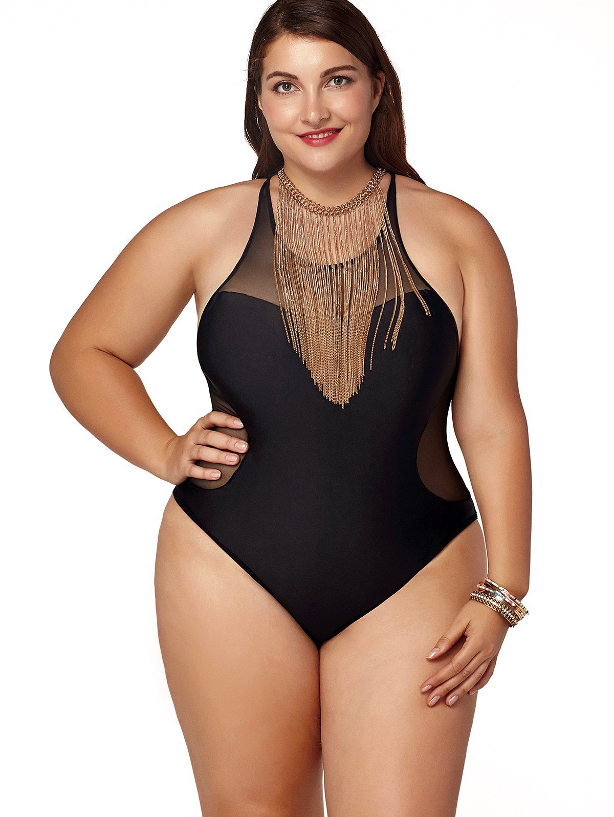 Plus Size One-Piece Swimsuits - Our collection of plus size swimsuits is filled with fun colors and flattering styles for your next trip to the beach or of our plus size one-piece swimsuits give you the support you're looking for, so you always feel comfortable and confident.