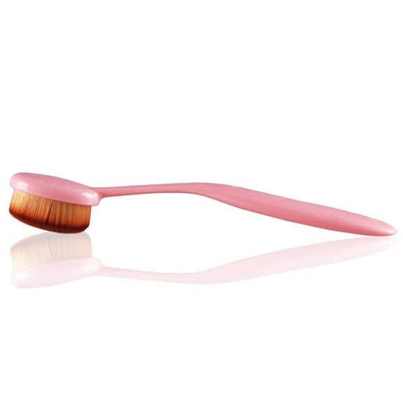 Cosmetic Forme Beauté Outil Brosse À Dents Supersoft Fiber Liquid Foundation Brush - Rose 