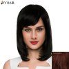Siv Hair Perruque de Cheveux Mi-Longue Lisse pour Femmes - 33 Puce Foncé 