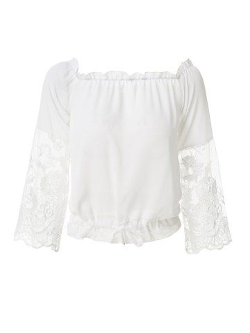 2018 White Tops Online Store. Best White Tops For Sale | DressLily.com ...