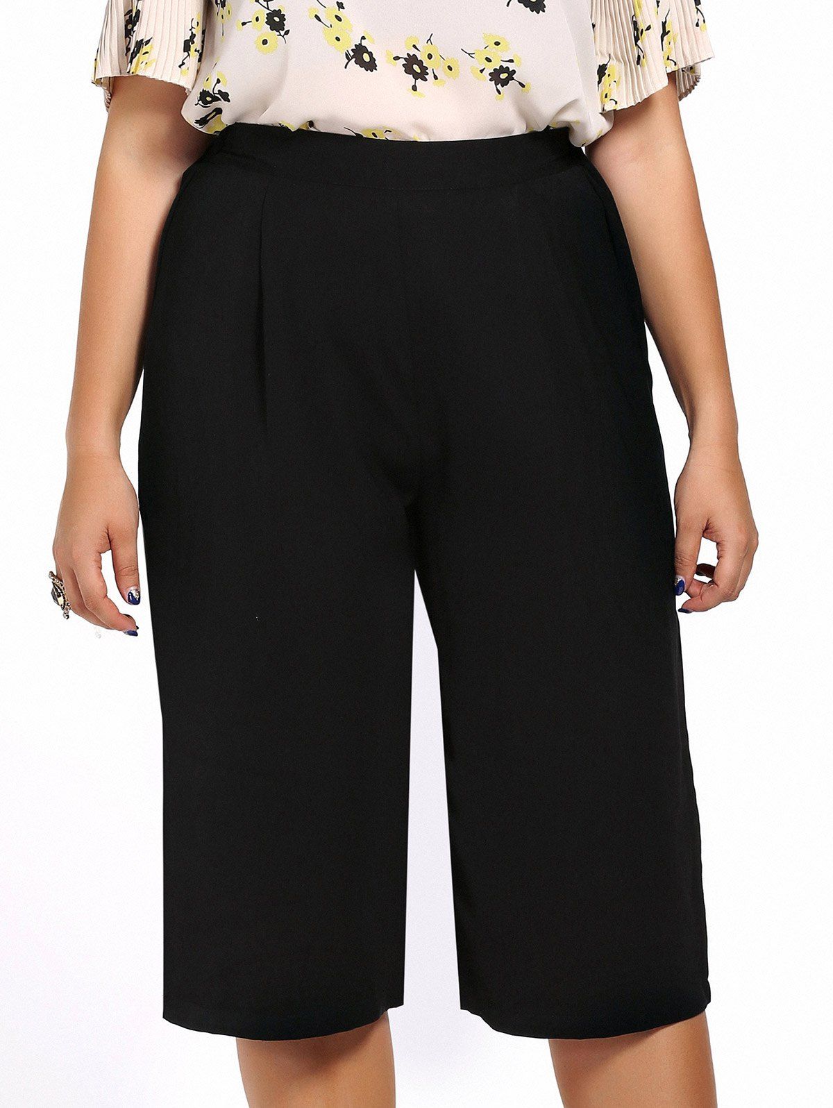 high waist plus size pants