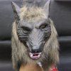 Halloween Loup Latex Masque Cosplay Prop Pour Fancy Party Bal Afficher - multicolore 